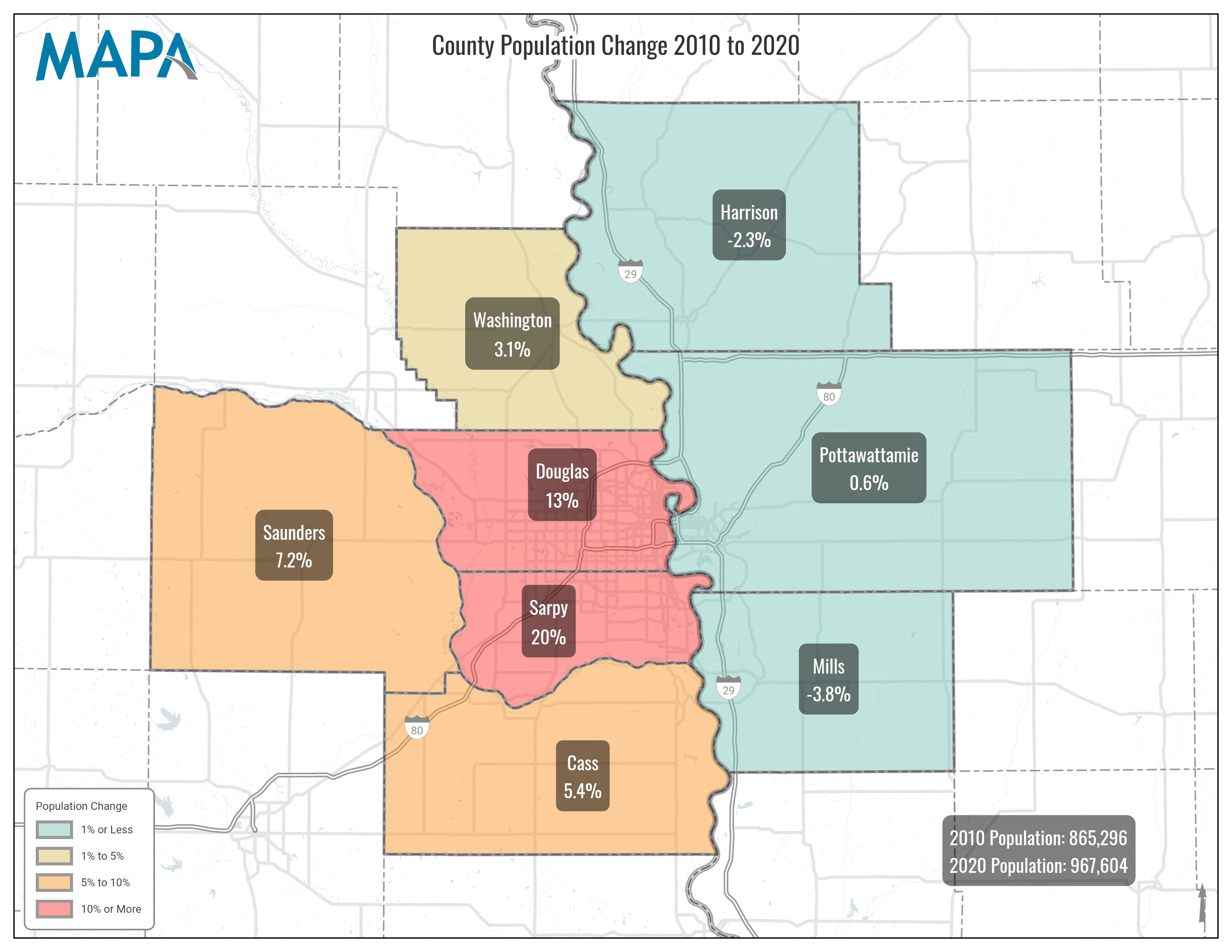 OmahaCouncil Bluffs MSA Census Data Analyzed Metropolitan Area
